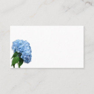 Tarjetas de Escort Blank Floral Blue Heaven