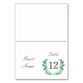 Tarjetas de Escort para guirnaldas naturales