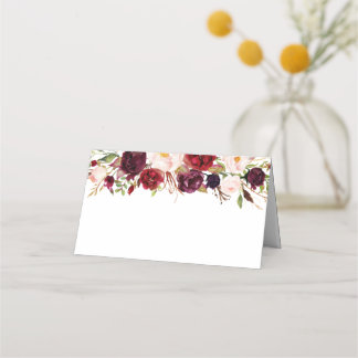 Tarjetas de etiquetas alimentarias para Bodas flor