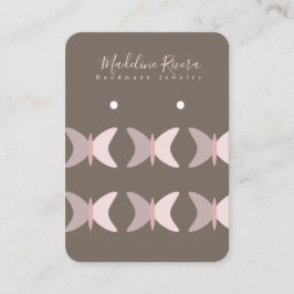Tarjetas de exhibición de aretes artesanales marip