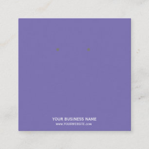 Tarjetas de exhibición de aretes de joyería person