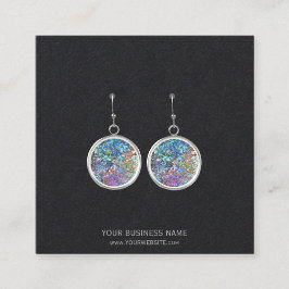 Tarjetas de exhibición de aretes de joyería person