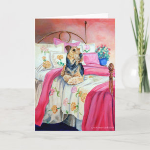 Tarjetas de felicitación Airedale Terrier
