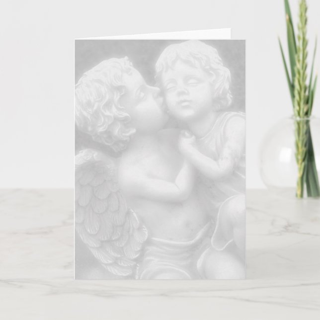Tarjetas de felicitación Angel (Anverso)