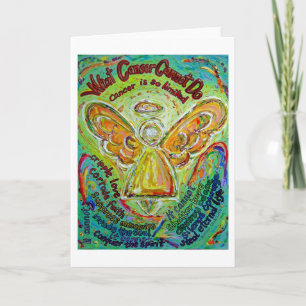 Tarjetas de Felicitación Ángel No Puede Hacer Cánc