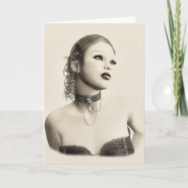 Tarjetas de felicitación antiguas (Anverso)