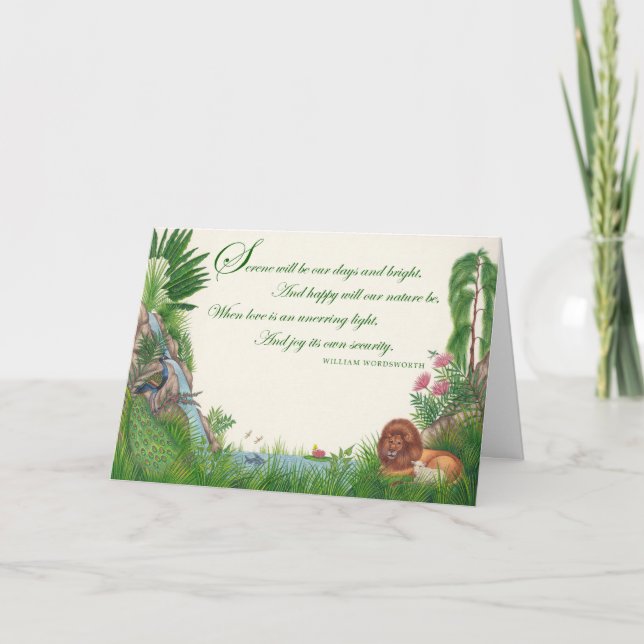 Tarjetas de felicitación apacibles del reino del ~ (Anverso)