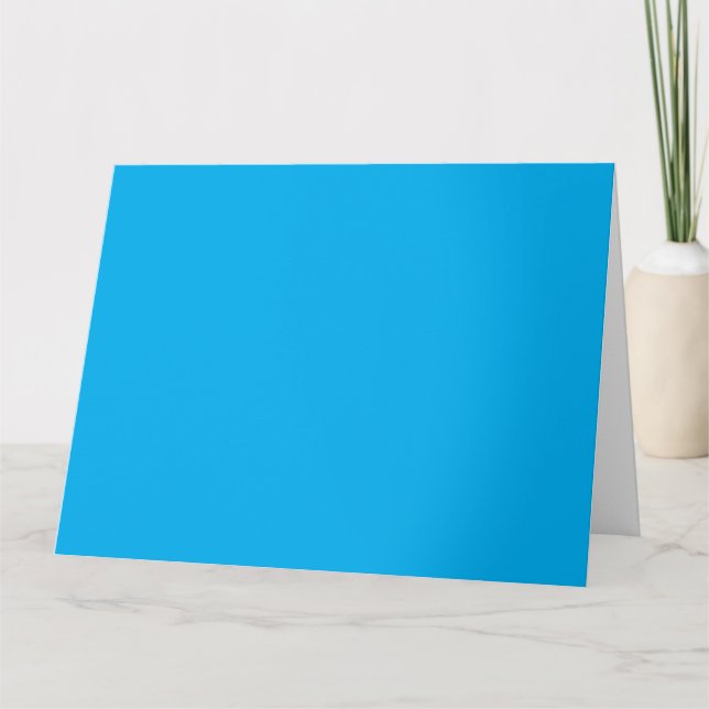 Tarjetas de Felicitación Azules | Notas Modernas y (Anverso)