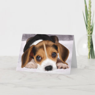 Tarjetas de felicitación - Beagle Puppy