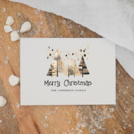 Tarjetas de felicitación Boho Boho para navidades