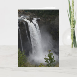 Tarjetas de felicitación: Caídas de Snoqualmie