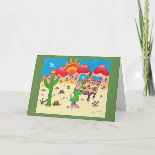 Tarjetas de felicitación caprichosas del sudoeste (Anverso)