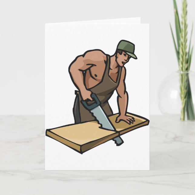Tarjetas de felicitación Carpenter (Anverso)