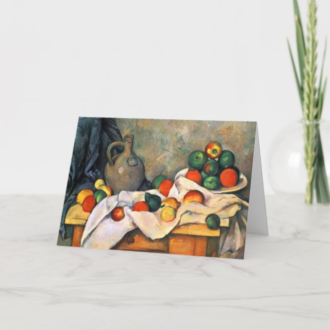 Tarjetas de felicitación Cezanne Bella Artes (Anverso)