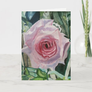 Tarjetas de felicitación "color de rosa romántico"