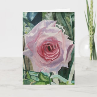 Tarjetas de felicitación "color de rosa romántico"