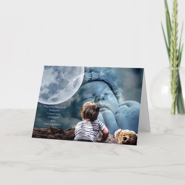 Tarjetas de felicitación con bendiciones 2 para un (Anverso)