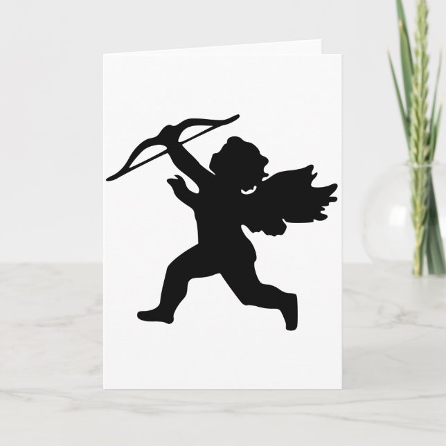 Tarjetas de felicitación cupido (Anverso)