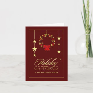 Tarjetas de felicitación de agradecimiento profesi
