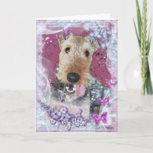 Tarjetas de felicitación de Airedale Terrier