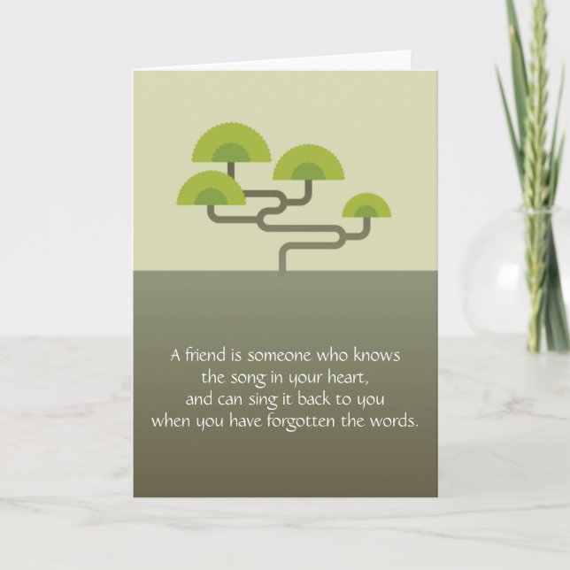 Tarjetas de felicitación de amistad (Anverso)