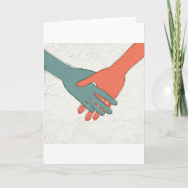 Tarjetas de felicitación de apretón de manos (Subido por el creador)