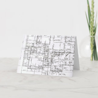 Tarjetas de felicitación de arquitecto
