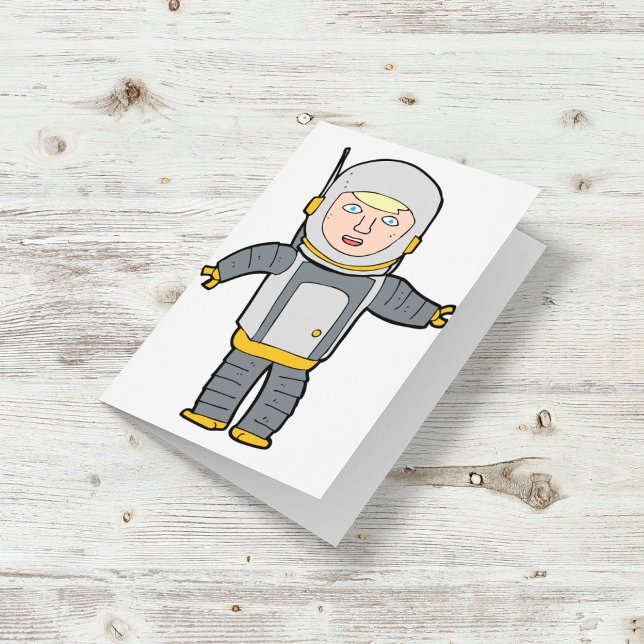 Tarjetas de felicitación de astronauta (Subido por el creador)