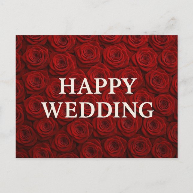 Tarjetas de felicitación de boda (Anverso)