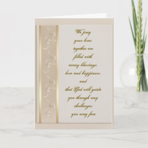 Tarjetas de felicitación de boda para su boda Orac