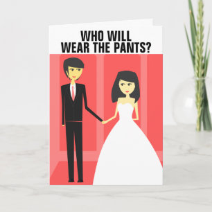 TARJETAS DE FELICITACIÓN DE BODAS DIVERTIDAS, ¿QUI