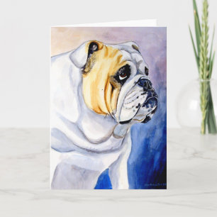 Tarjetas de felicitación de Bulldog