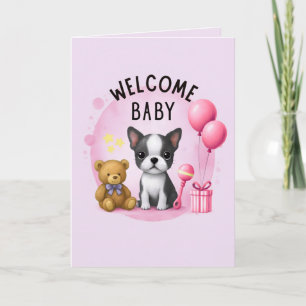 Tarjetas de Felicitación de Cachorro de Boston Ter