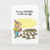 Tarjetas de felicitación de Cajun