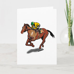 Tarjetas de felicitación de Carreras de caballos