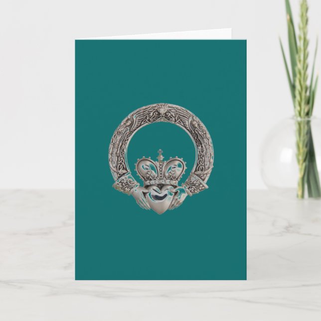 Tarjetas de felicitación de Claddagh (Anverso)
