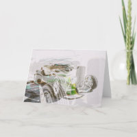 Tarjetas de felicitación de coches
