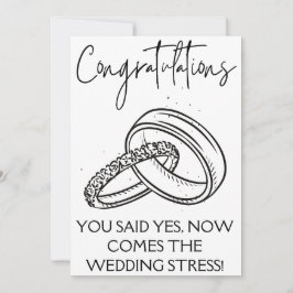 Tarjetas de felicitación de compromiso