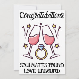 Tarjetas de felicitación de compromiso