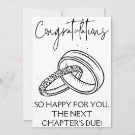 Tarjetas de felicitación de compromiso