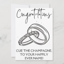 Tarjetas de felicitación de compromiso