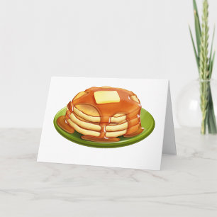 Tarjetas de felicitación de crepes