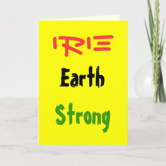 Tarjetas de felicitación de cumpleaños Rasta