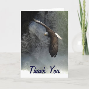 Tarjetas de felicitación de Eagle calvo