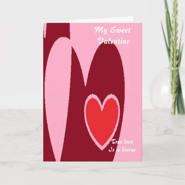 tarjetas de felicitación de el día de San Valentín (Anverso)