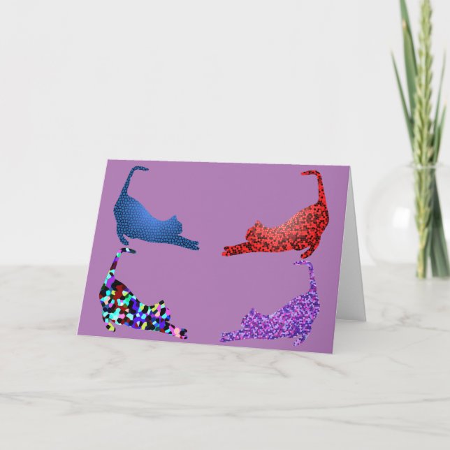 Tarjetas de felicitación de encargo de Krazy (Anverso)