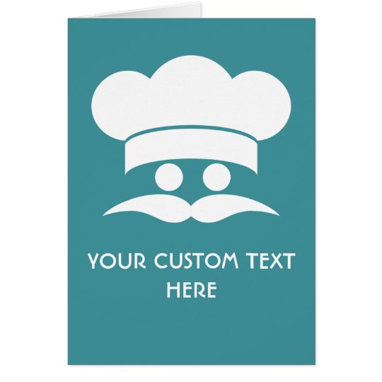 Tarjetas de felicitación de encargo del COCINERO