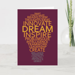 Tarjetas de felicitación de encargo inspiradoras