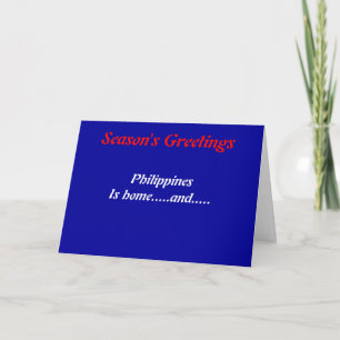 Tarjetas de felicitación de Filipinas