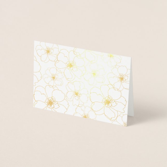 Tarjetas de felicitación de flores de baile de Rel (Anverso)